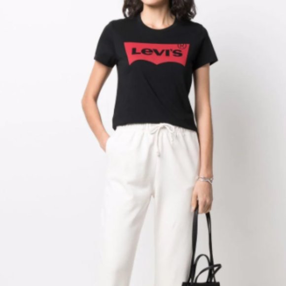 Levi’s Minimalist Signature Logo  Cotton Tee Shirt - Picture 1 of 11